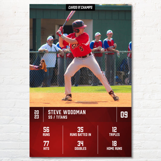Batter Up - Wall Card