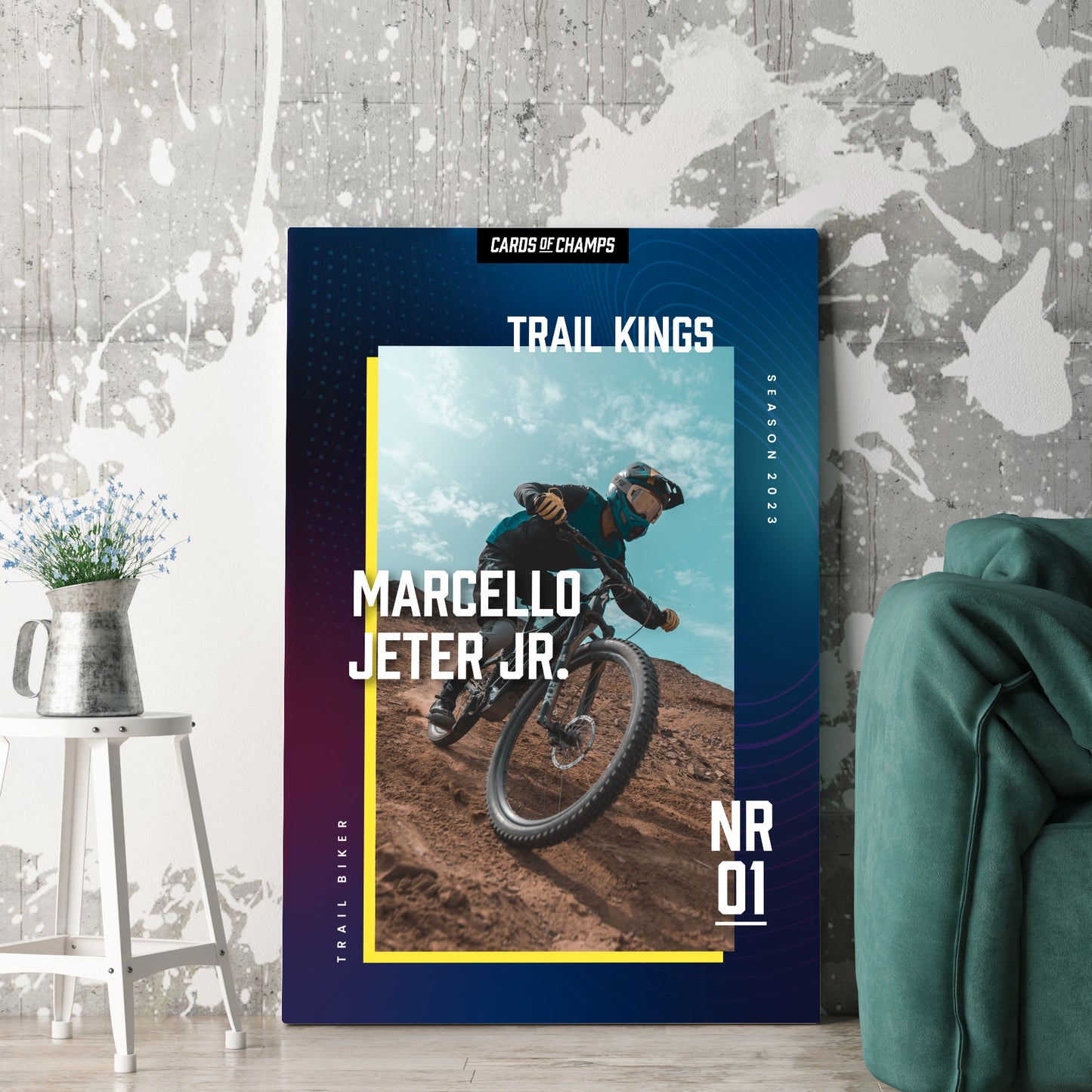Trail King - Wall Card