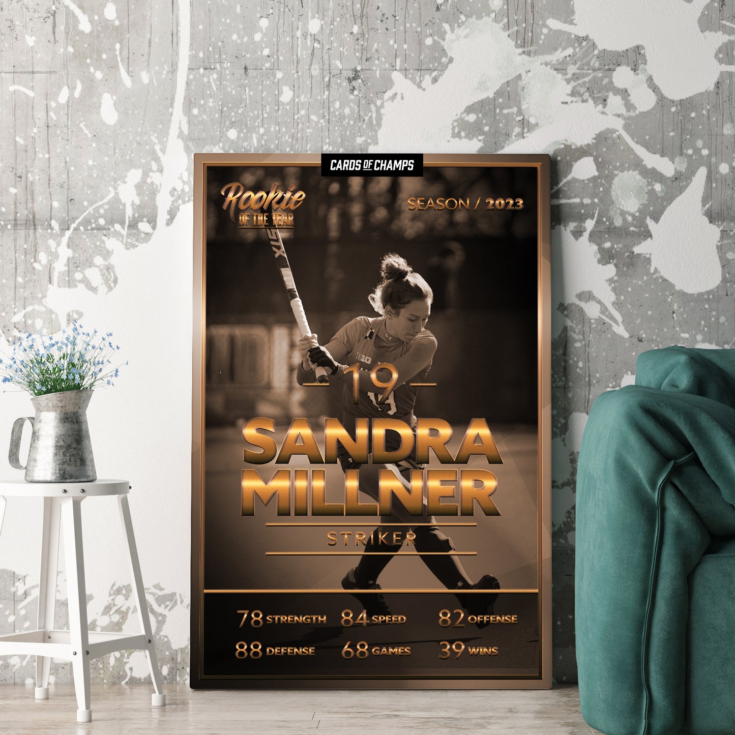 ROTY Gold - Wall Card