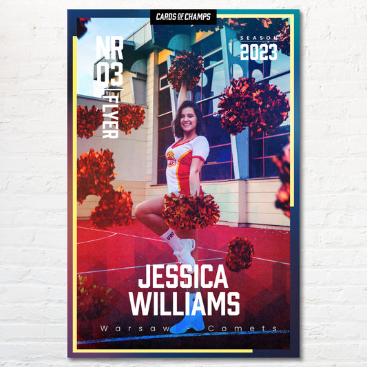 Cheery Hue - Wall Card