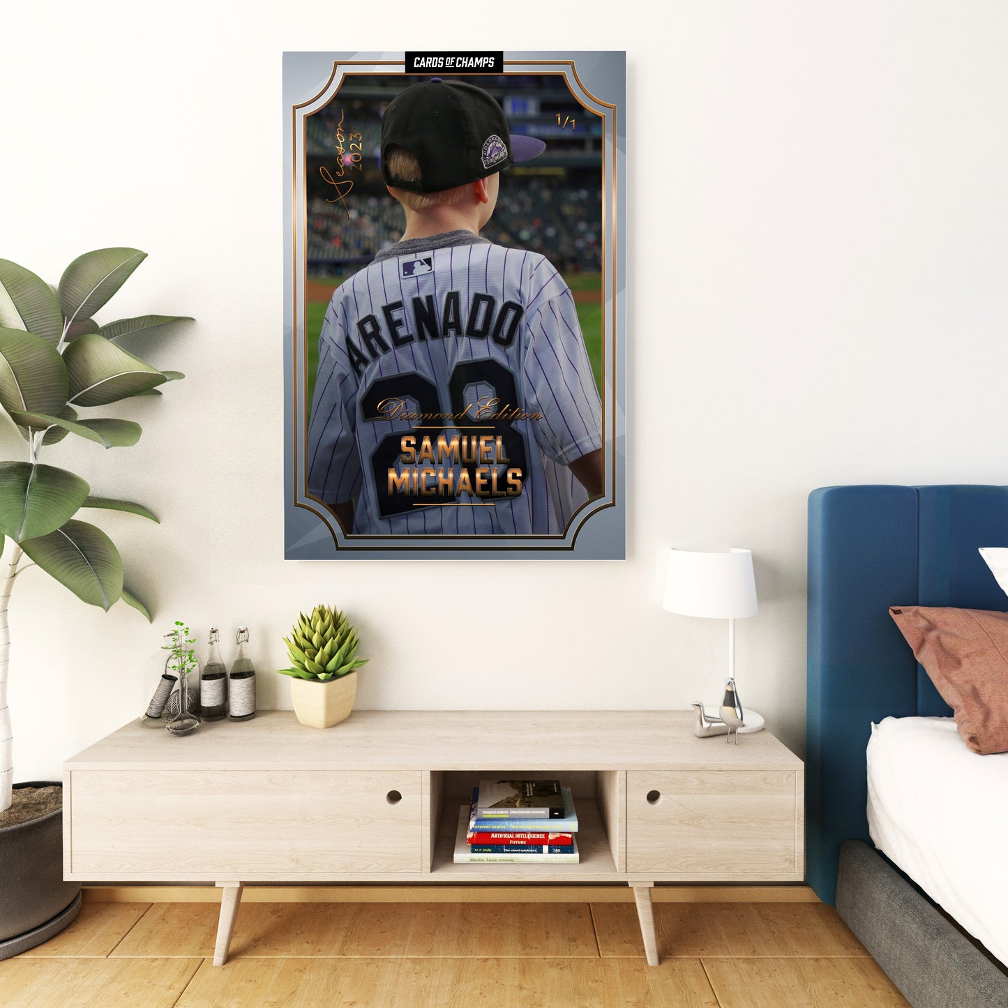 Golden Ticket - Wall Card