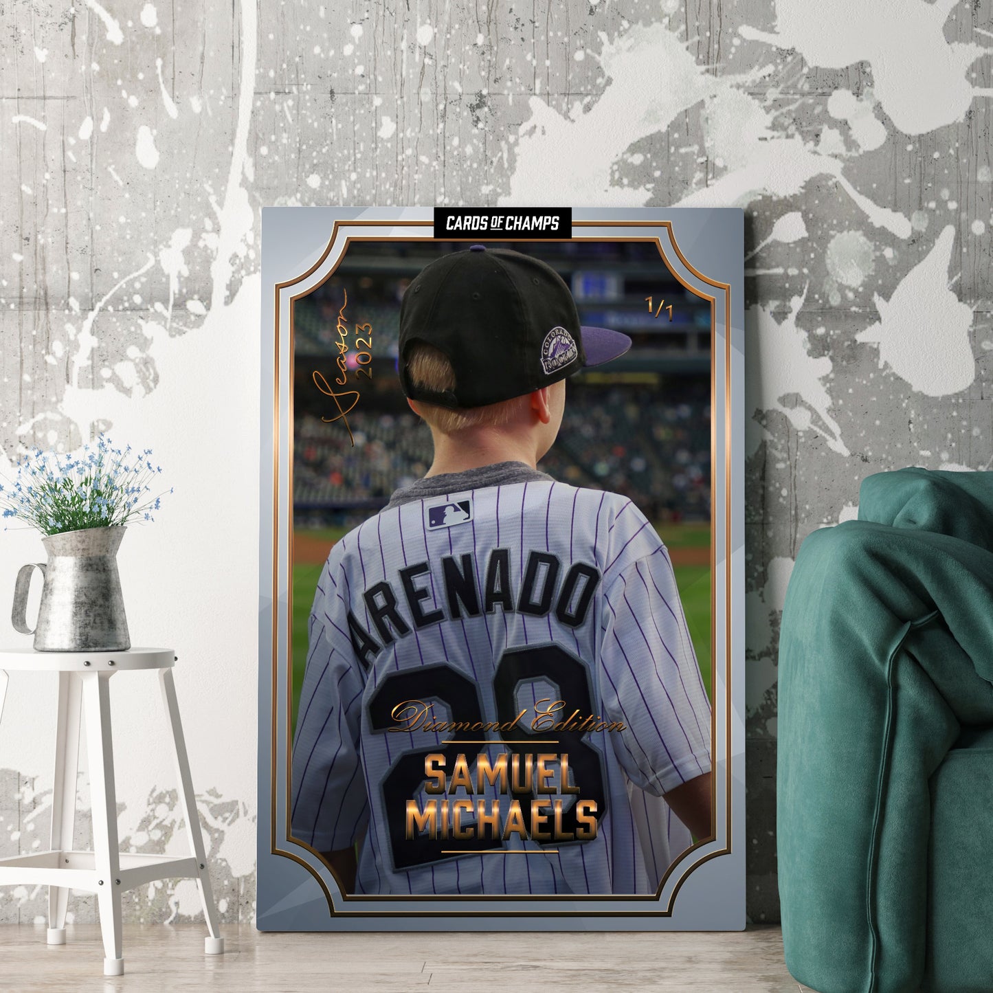 Golden Ticket - Wall Card