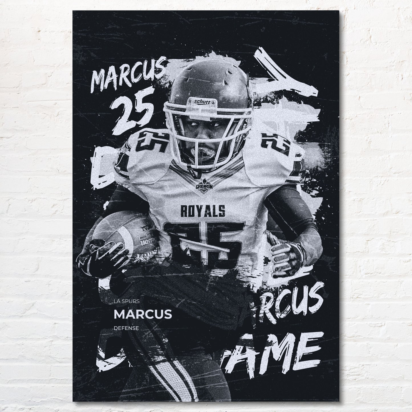 Dark Graffiti Canvas