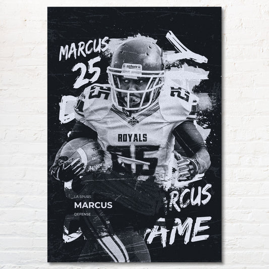 Dark Graffiti Canvas