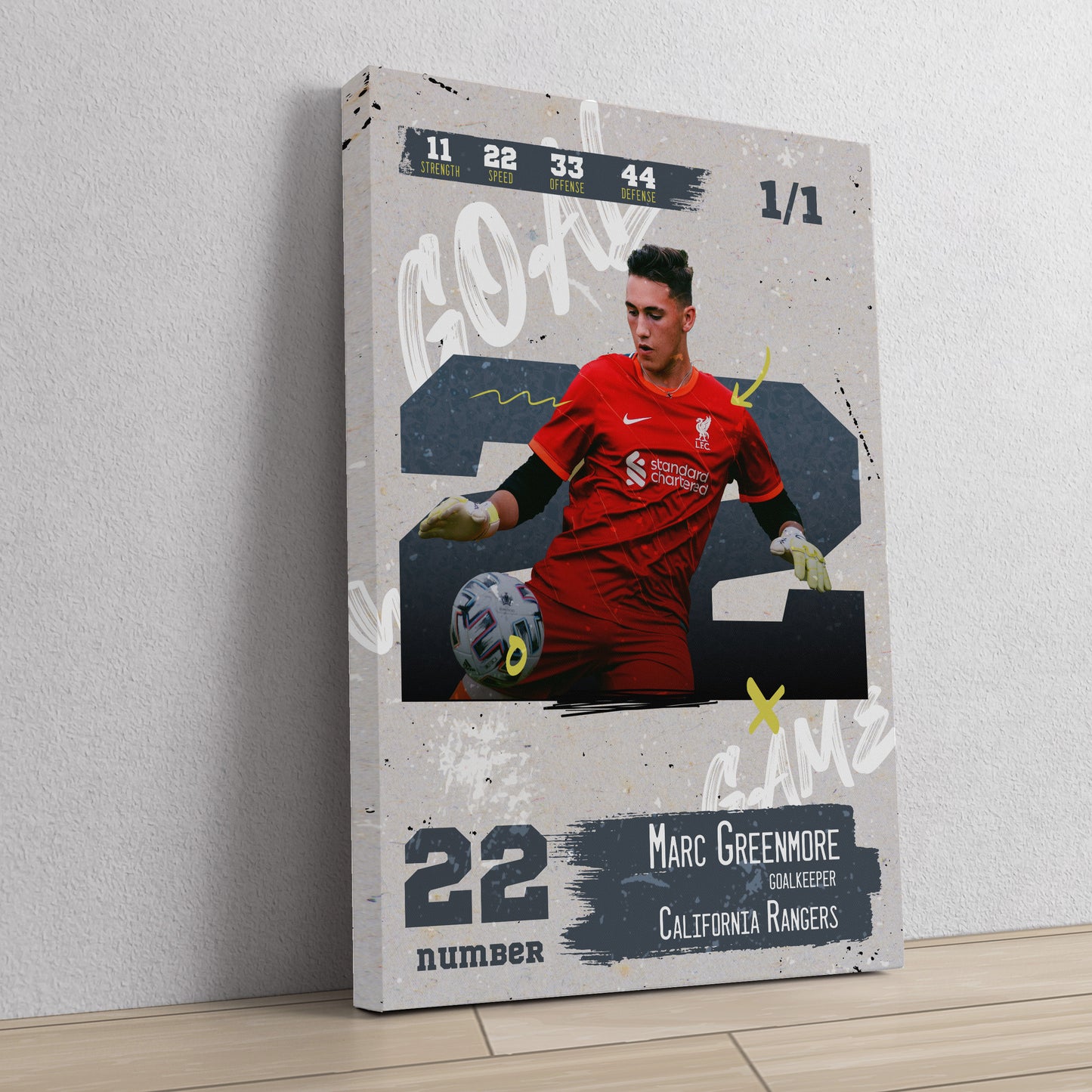 Bright Wall Sports Canvas
